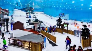 Dubai indoor ski slopes