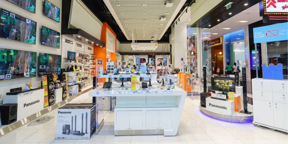 Electronic shop in Dubai
